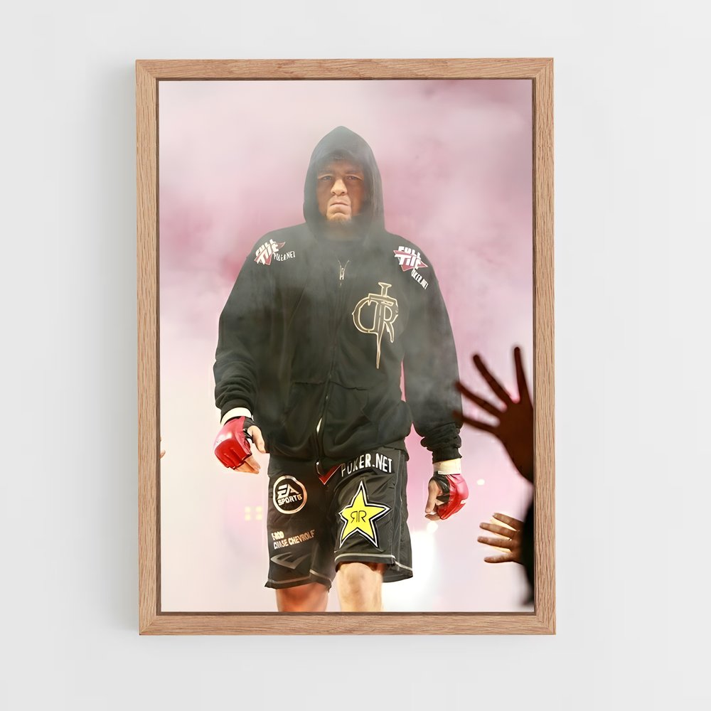 Poster Ombre en Fuite – affiche MMA (vue 4)